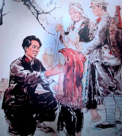 領(lǐng)袖情懷暖民心