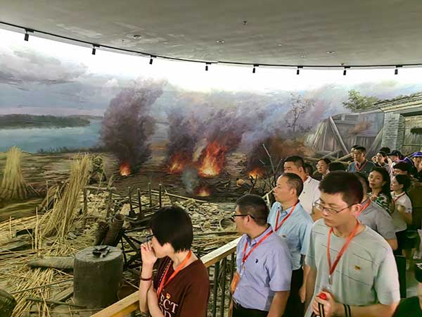 西柏坡培訓(xùn)基地現(xiàn)場(chǎng)教學(xué)